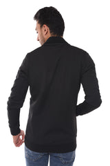 Men's Slim Fit Full Zipper Basic Sweatshirt