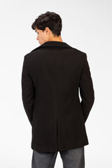 Men's Long Gogh Coat With Long Sleeves And Pockets
