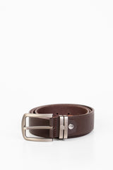 Men's Tomato Casual Leather Belt With Dot Holes