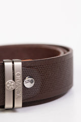Men's Tomato Casual Leather Belt With Dot Holes