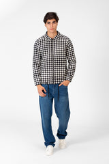 Men's Gogh Winter Shirt With Full Front Zip And Long Sleeves
