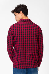 Men's Gogh Winter Shirt With Full Front Zip And Long Sleeves