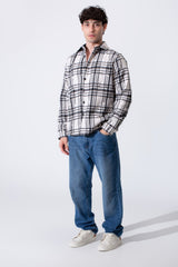 Men's Regular Fit Long Sleeves Winter Wool Shirt
