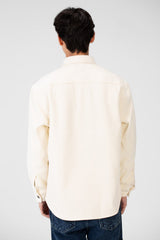 Men's Basic Winter Shirt In Practical and Comfortable Velvet Material