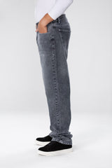 Men's Wide Leg Jeans Pants In Basic Colors