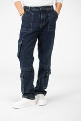 Men's Wide Leg Jeans Pants With A Unique Modern Cut