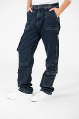 Men's Wide Leg Jeans Pants With A Unique Modern Cut
