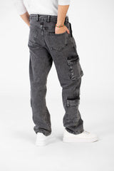 Men's Wide Leg Jeans Pants With A Unique Modern Cut