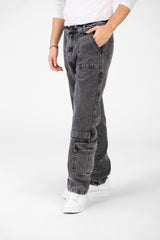 Men's Wide Leg Jeans Pants With A Unique Modern Cut