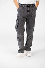 Men's Wide Leg Jeans Pants With A Unique Modern Cut