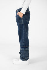 Men's Wide Leg Jeans Pants With A Unique Modern Cut