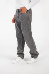 Men's Tomato Wide Leg Modern Design Five Pocket Jeans Pants