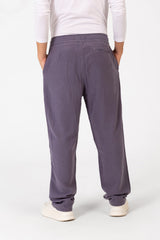 Men's Comfortable Linen basic Pants With A Drawstring In The Middle And Modern Basic Ssummer Ccolors