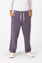 Men's Comfortable Linen basic Pants With A Drawstring In The Middle And Modern Basic Ssummer Ccolors