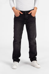 Men's Regular Fit Five Pocket Used Jeans Pants