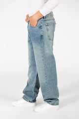 Men's Straight Leg Used Jeans Pants