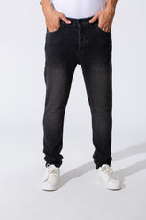Men's Slim Fit Jeans Pants With Tomato Badge On The Back And Pockets