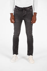 Men's Used Tomato Slim Fit Jeans Pants With Pockets