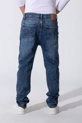 Men's Used Slim Fit Five Pockets Jeans Pants