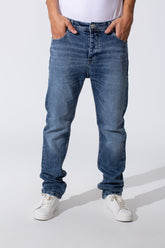 Men's Used Slim Fit Five Pockets Jeans Pants