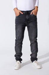 Men's Used Slim Fit Tomato Five Pockets Jeans Pants