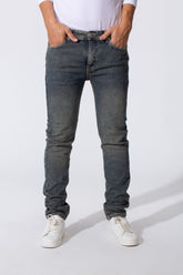 Men's Used Slim Fit Tomato Five Pocket Modern Jeans