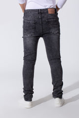 Men's Slim Fit Jeans Pants With A Tomato Badge On The Back