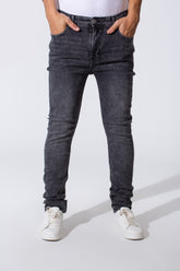 Men's Slim Fit Jeans Pants With A Tomato Badge On The Back
