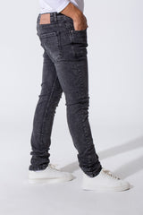 Men's Slim Fit Jeans Pants With A Tomato Badge On The Back
