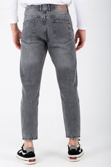 Mens Boy Friend Pants With A Comfortable Fit And A High Waist With Five Pockets