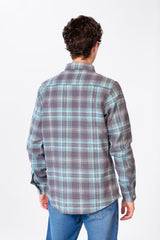 Men's Checked Shirt With Buttons And Pockets