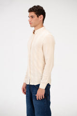 Men's Slim Fit Striped Long Sleeves Shirt