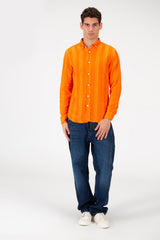 Men's Slim Fit Striped Long Sleeves Shirt