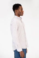 Men's Slim Fit Striped Shirt