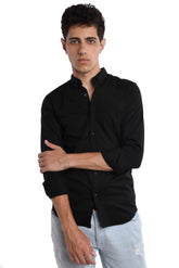 Men's Long Sleeves Classic Regular Fit Cotton Shirt