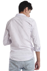 Men's Long Sleeves Classic Regular Fit Cotton Shirt