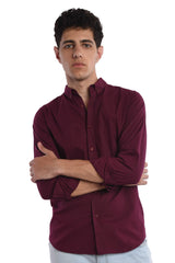 Men's Long Sleeves Classic Regular Fit Cotton Shirt