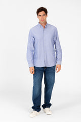 Men's Basic Long Sleeve Regular Fit Shirt