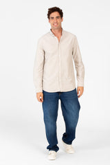 Men's Basic Long Sleeve Regular Fit Shirt