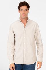Men's Basic Long Sleeve Regular Fit Shirt