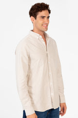 Men's Basic Long Sleeve Regular Fit Shirt