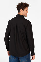 Men's Basic Long Sleeve Regular Fit Shirt