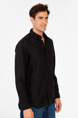 Men's Basic Long Sleeve Regular Fit Shirt