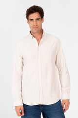 Men's Basic Long Sleeve Regular Fit Shirt