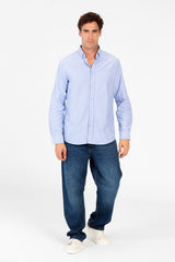 Men's Basic Long Sleeve Regular Fit Shirt