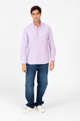 Men's Basic Long Sleeve Regular Fit Shirt