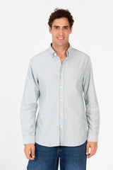 Men's Basic Long Sleeve Regular Fit Shirt