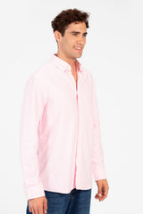 Men's Basic Long Sleeve Regular Fit Shirt