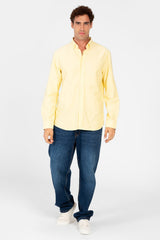 Men's Basic Long Sleeve Regular Fit Shirt