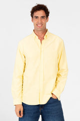 Men's Basic Long Sleeve Regular Fit Shirt